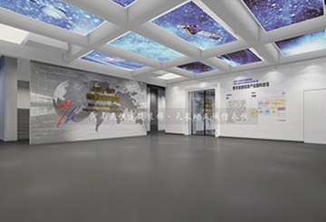 焦作地理信息科技展厅设计案例